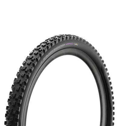 Opona PIRELLI SCORPION EMPEROR 27.5x2.40 Supersoft DH+Wall Tubeless Ready, zwijana, czarno-żółta Team Edition