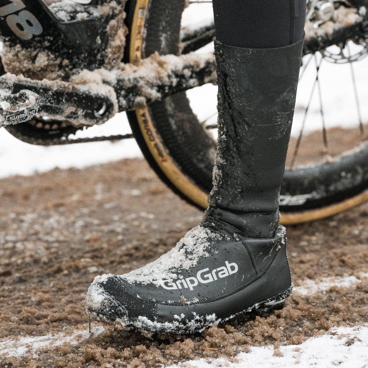 Copriscarpe GRIPGRAB AQUASHIELD WATERPROOF WINTER ROAD neri