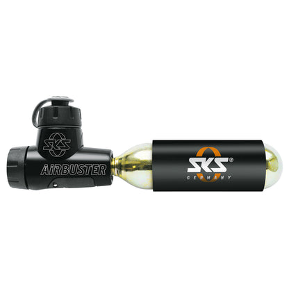 Napełniacz CO2 SKS GERMANY AIRBUSTER + Gwintowany Nabój CO2 16 g (x1)