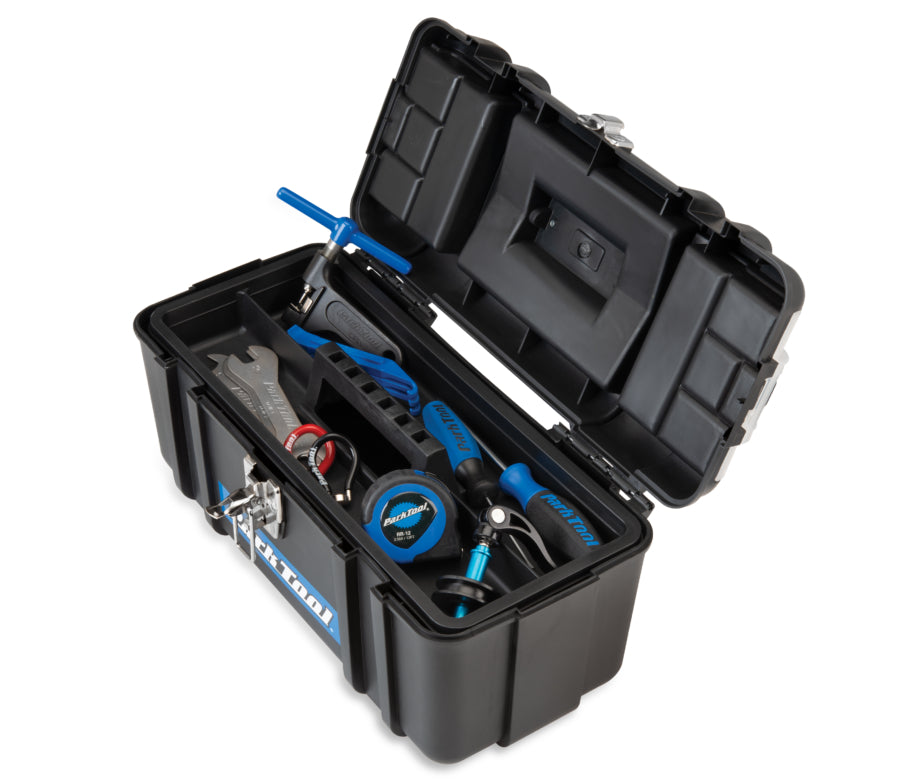 Park Tool AK-5, obsah kufříku s vloženým platem