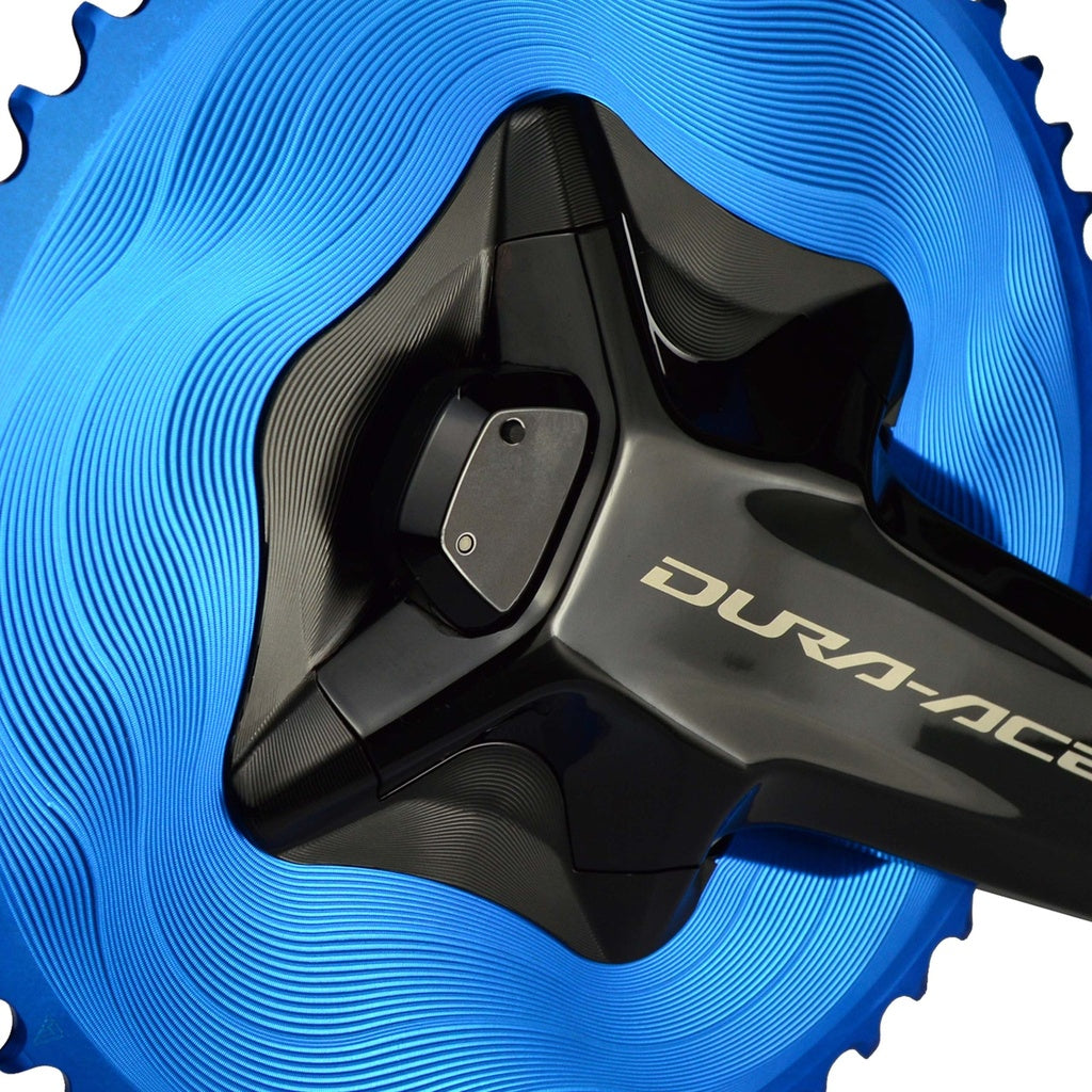 Dæksel ALUGEAR til Shimano R9200 Krankdrev med Effektmåler
