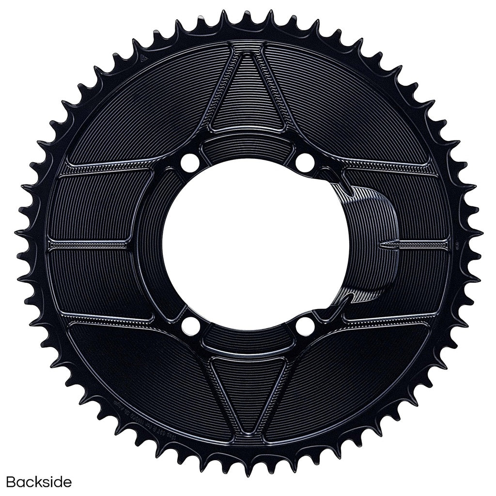 Převodník Mono 12V ALUGEAR AERO 110 BCD pro Shimano Černý