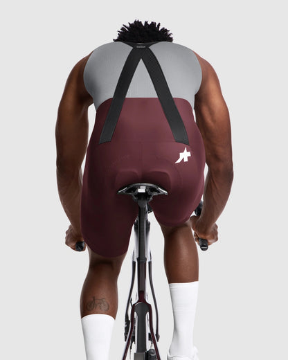 Korte Bretelsbroek ASSOS MILLE GT S11 Burgundy Red