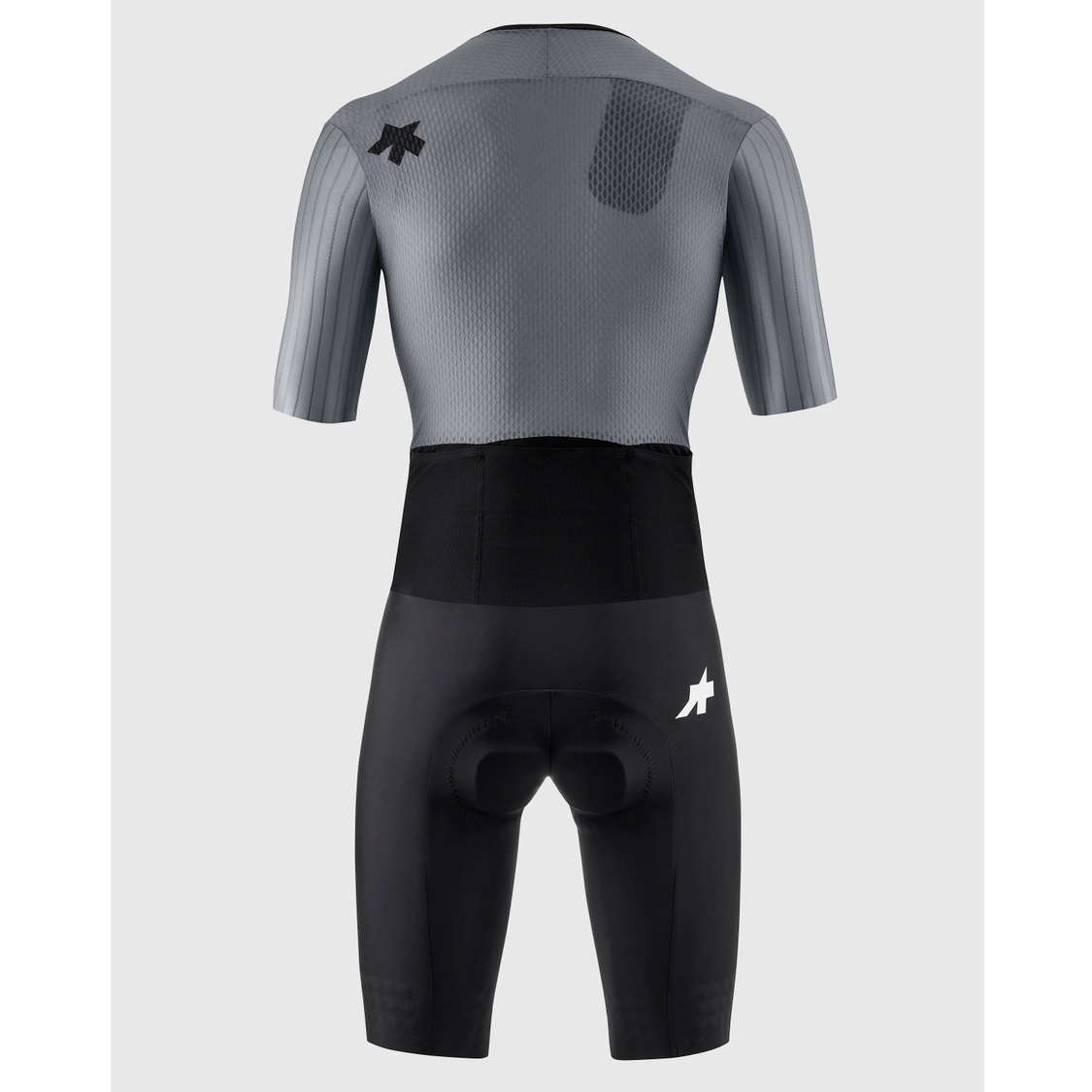 ASSOS EQUIPE RS LE HOUDINI S11 våddragt grå/sort