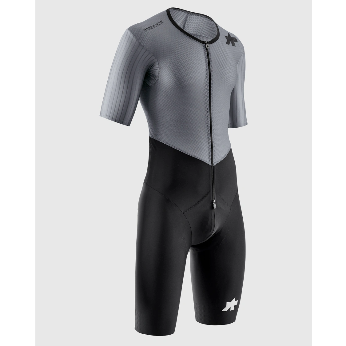 ASSOS EQUIPE RS LE HOUDINI S11 våddragt grå/sort
