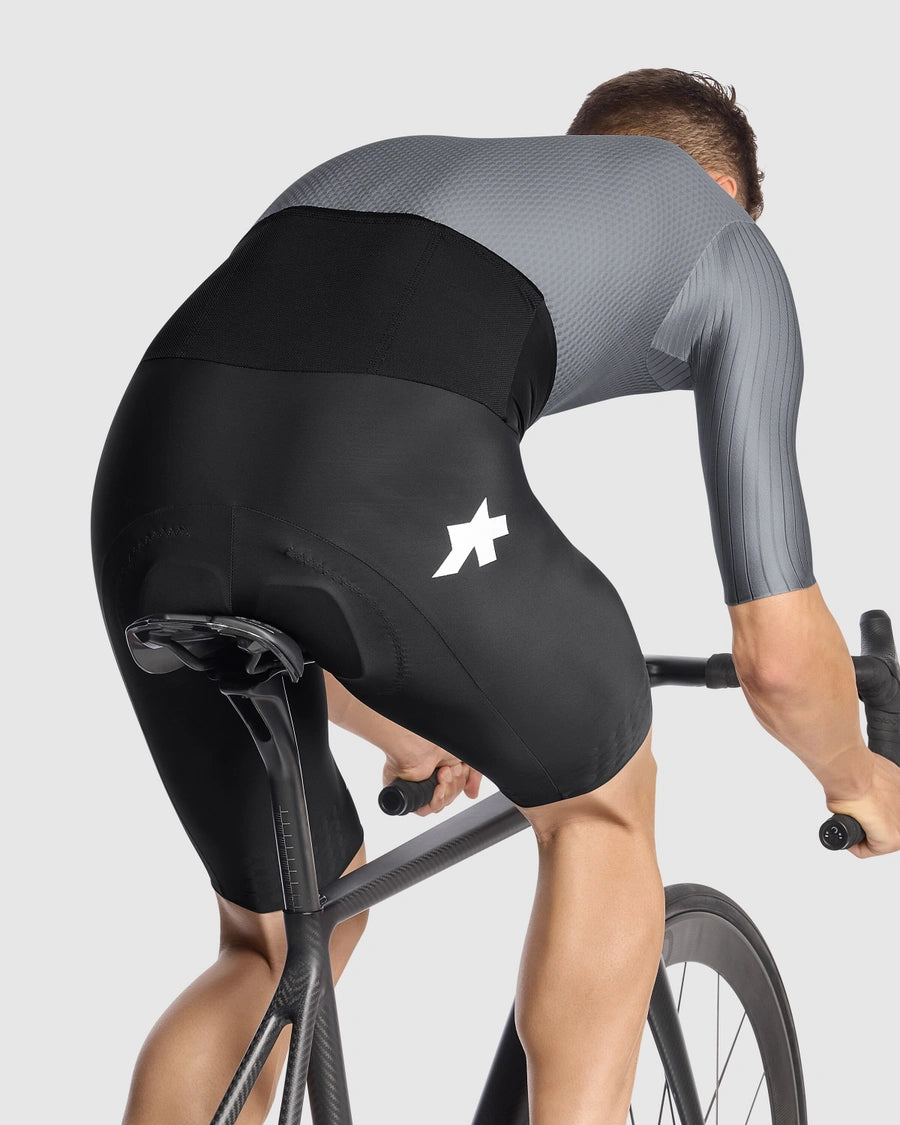 ASSOS EQUIPE RS LE HOUDINI S11 våddragt grå/sort