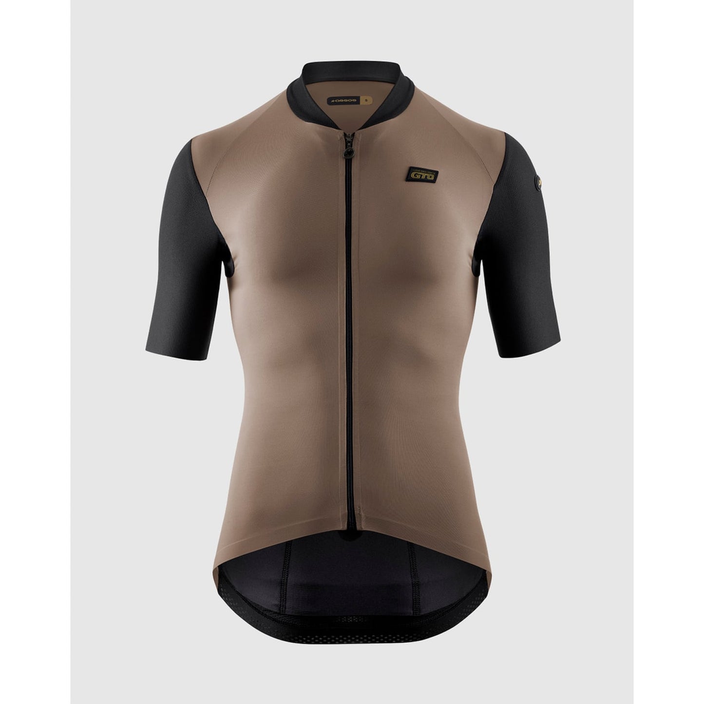 Maillot ASSOS EQUIPE RS S11 Manches Courtes Noir/Beige