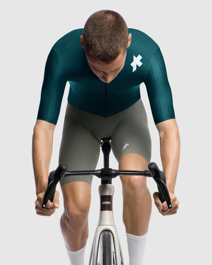 Maglia ASSOS EQUIPE RS S11 Maniche Corte Petrol