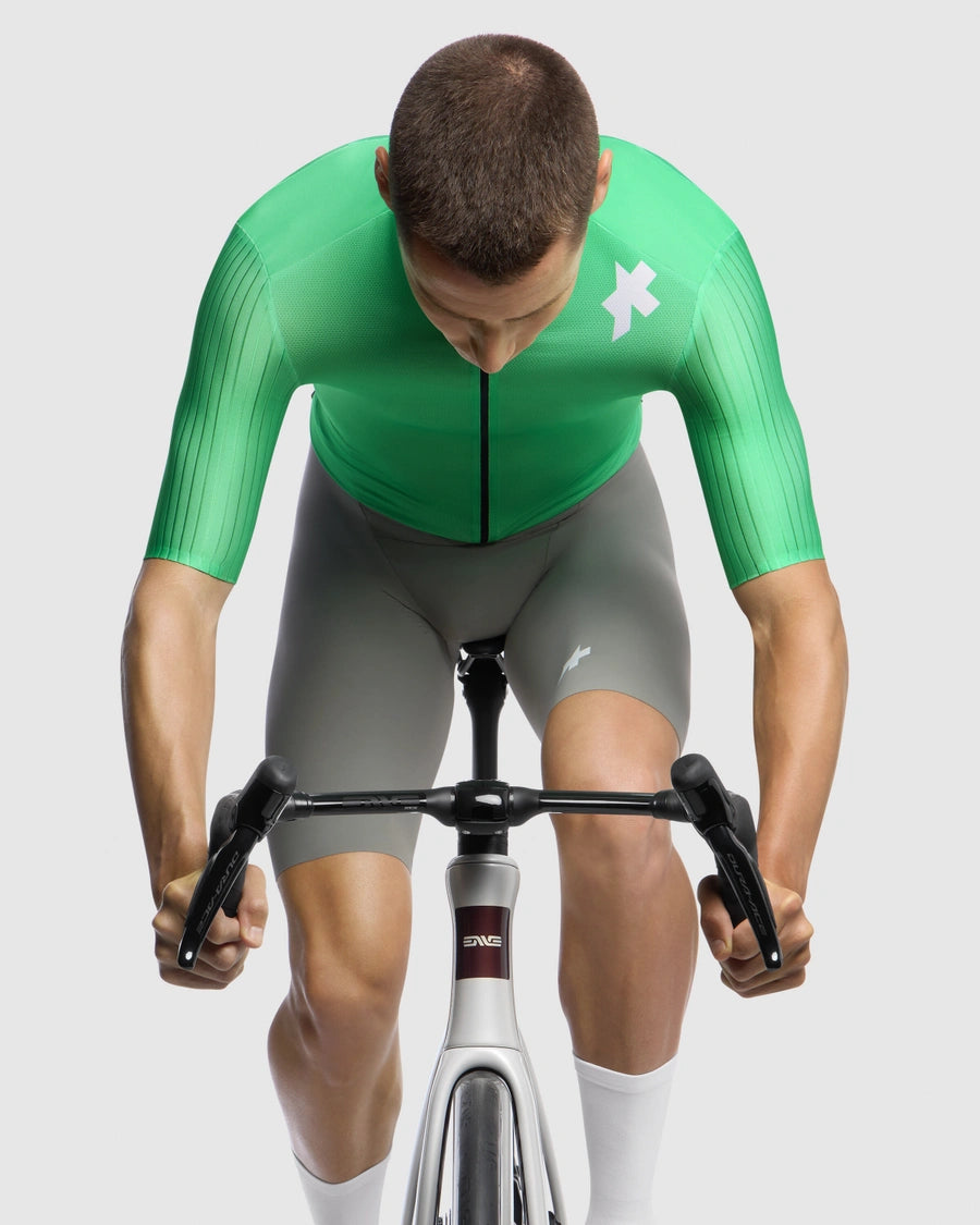 Maillot ASSOS EQUIPE RS S11 Manches Courtes Vert