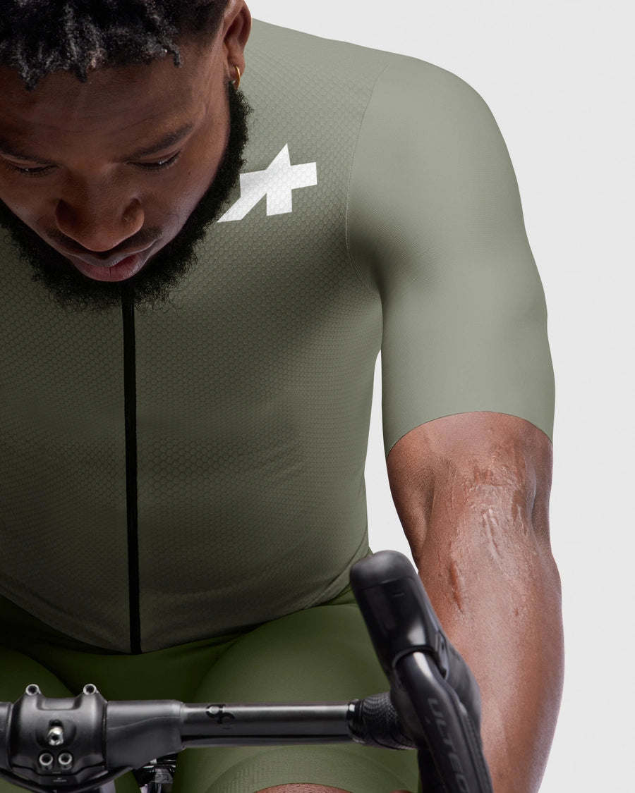 ASSOS MILLE GT S11 EVO Short Sleeve Edge Green Jersey