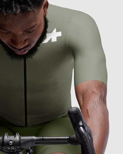 Trikot ASSOS MILLE GT S11 EVO Kurzarm Edge Green