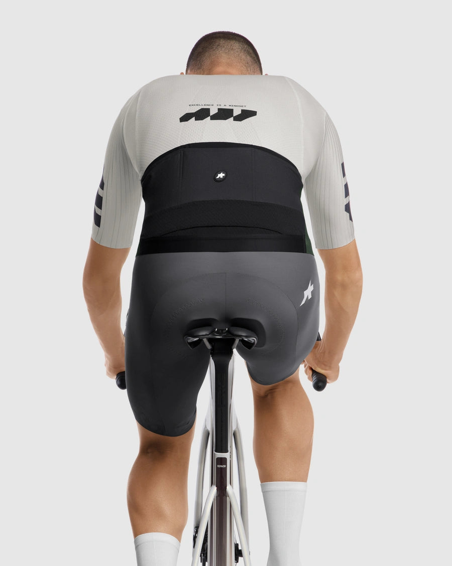ASSOS EQUIPE RS S11 Maglia a maniche corte bianca con qualcosa da dire