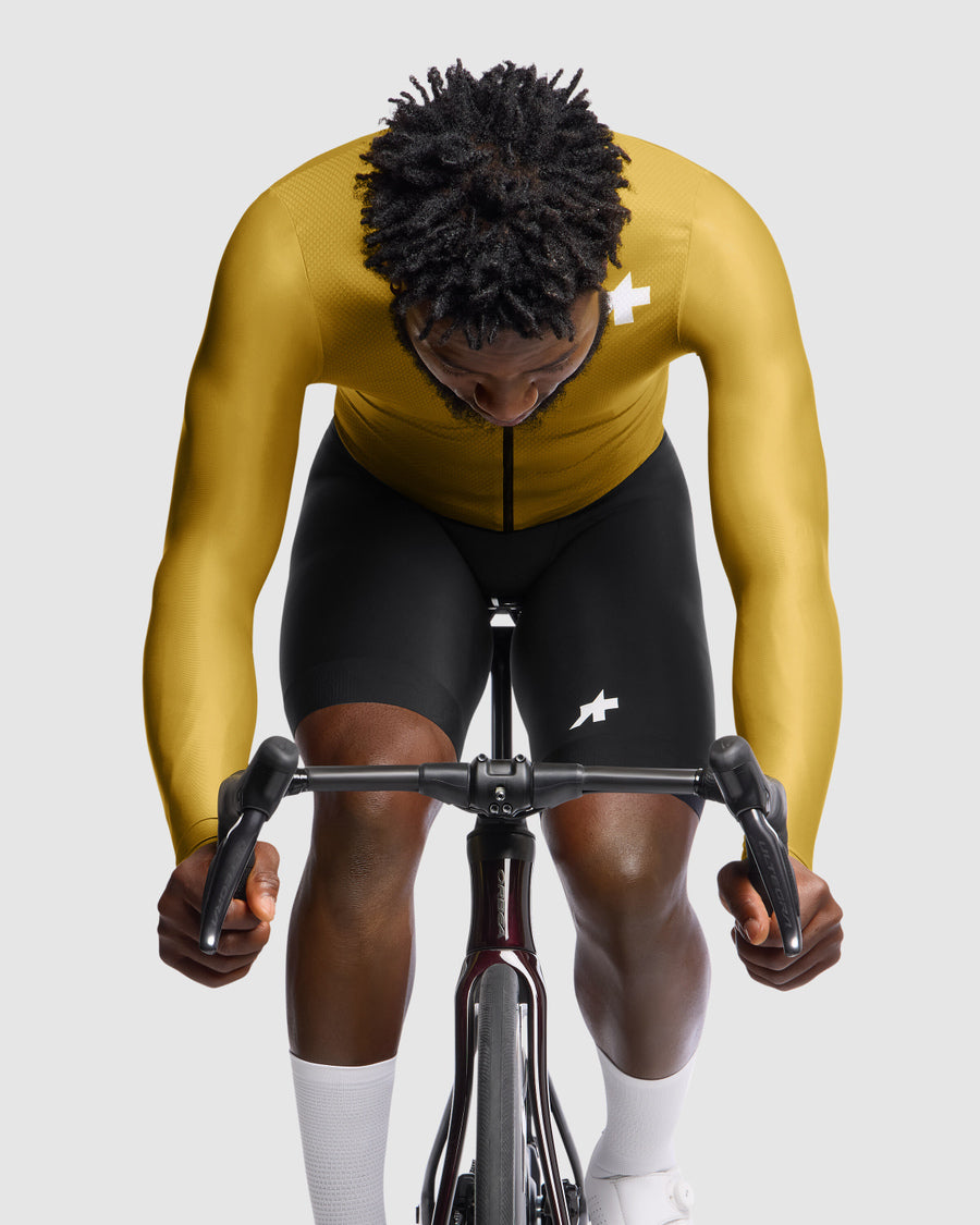 ASSOS MILLE GT S11 EVO Långärmad tröja Gul