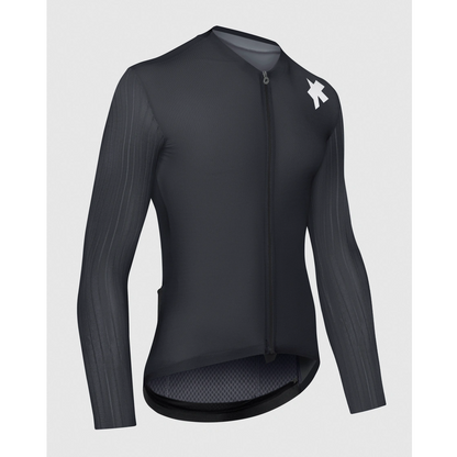Maglia ASSOS EQUIPE RS S11 Maniche Lunghe Nero/Grigio