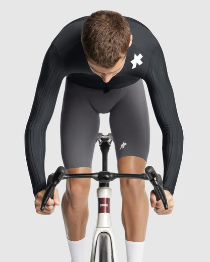 Maglia ASSOS EQUIPE RS S11 Maniche Lunghe Nero/Grigio