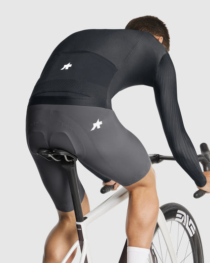 Maglia ASSOS EQUIPE RS S11 Maniche Lunghe Nero/Grigio