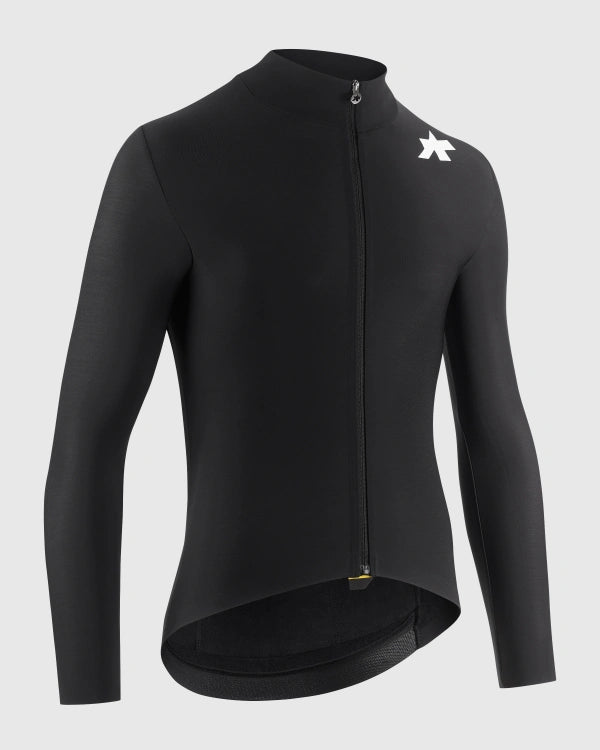 Trøje ASSOS MILLE GT SPRING FALL S11 Lange Ærmer Sort