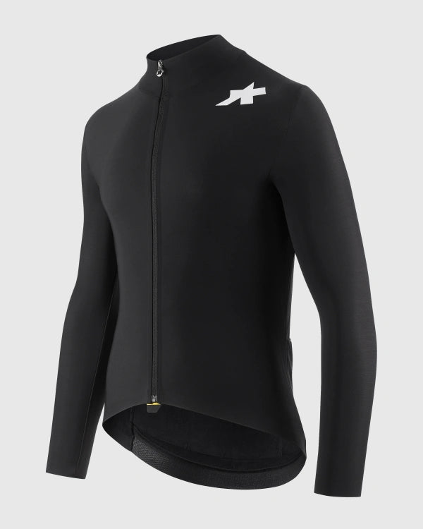 Trøje ASSOS MILLE GT SPRING FALL S11 Lange Ærmer Sort