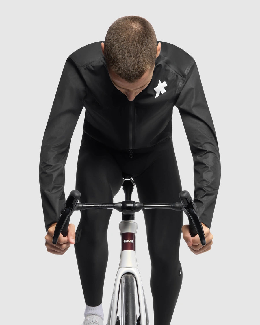 ASSOS EQUIPE RS SCHLOSSHUND RAIN S11 Giacca nera