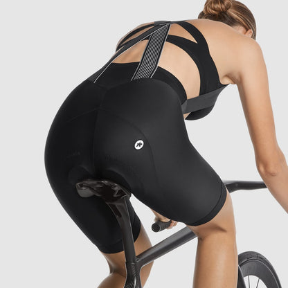 Calção Curto com Suspensórios ASSOS UMA GT Feminino C2 Preto