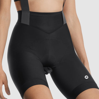 Calção Curto com Suspensórios ASSOS UMA GT Feminino C2 Preto