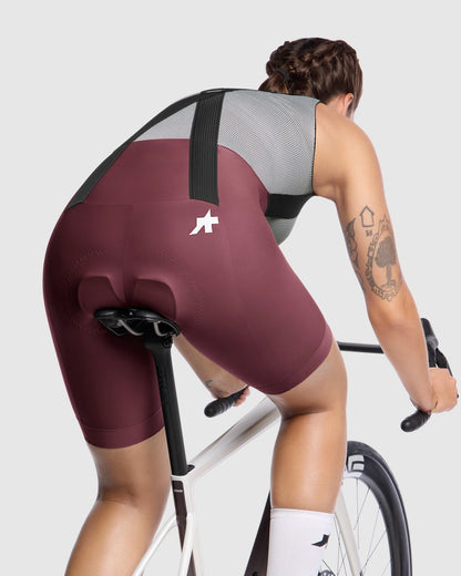 Spodenki ASSOS UMA GT S11 z Szelkami Damskie Burgundy Red