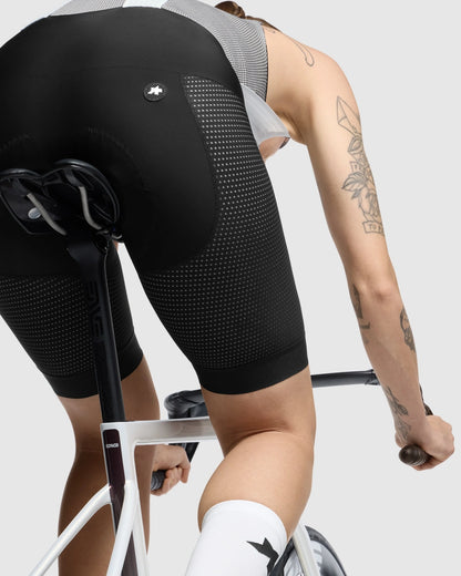 Spodenki na szelkach ASSOS MILLE GT INDOOR S11 damskie czarne