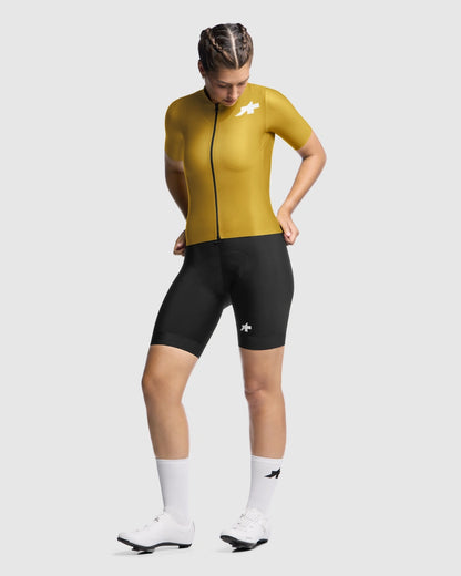ASSOS UMA GT S11 EVO Lyhythihainen Naisten Pyöräilypaita Godlen Yellow