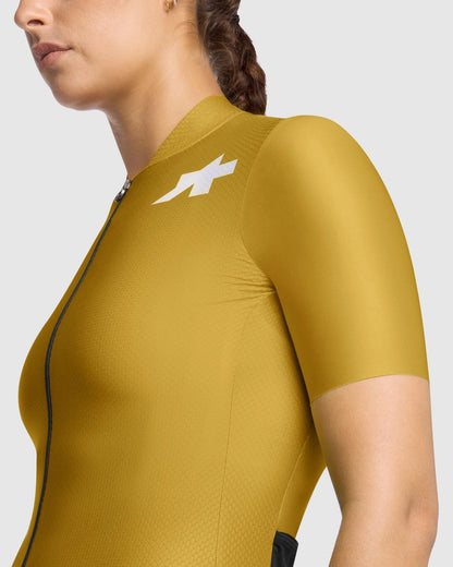 ASSOS UMA GT S11 EVO Lyhythihainen Naisten Pyöräilypaita Godlen Yellow