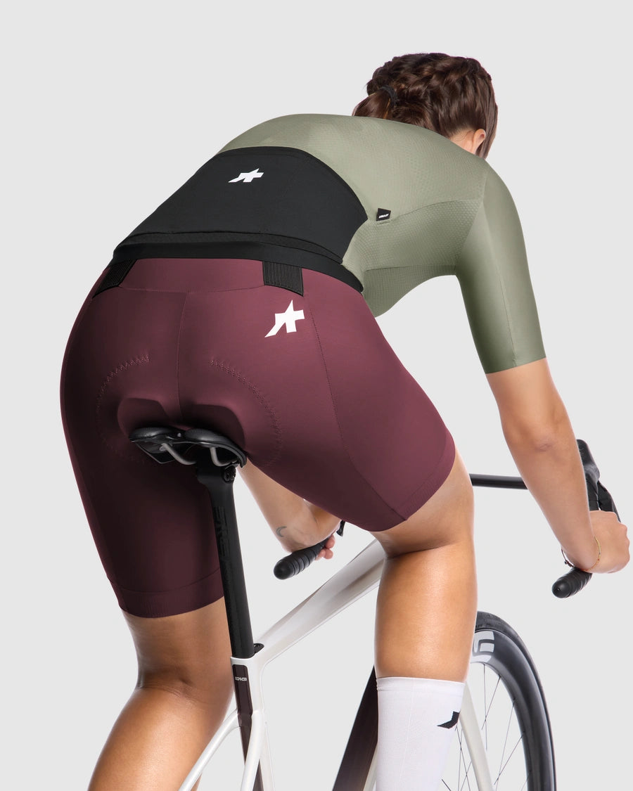 Maillot ASSOS UMA GT S11 EVO Manches Courtes Femme Edge Green