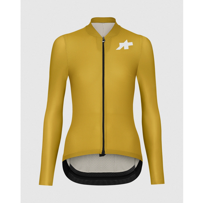 Maillot ASSOS UMA GT S11 EVO Maniche Lunghe Donna Godlen Yellow