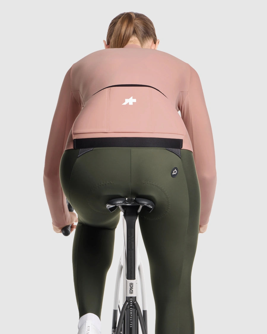 Tröja ASSOS MILLE GT SPRING FALL S11 Lång Ärm Dam Rosa