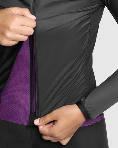 ASSOS UMA GT WIND S11 naisten takki musta