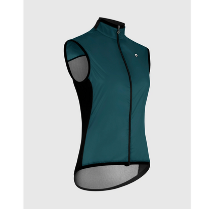 Gilet Senza Maniche ASSOS UMA GT Wind C2 Donna Foundation Green