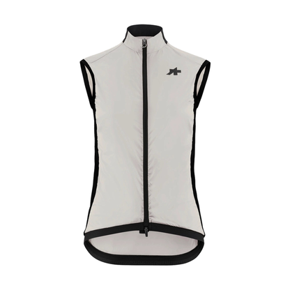 ASSOS UMA GT WIND S11 Naisten hihaton takki Almond Milk