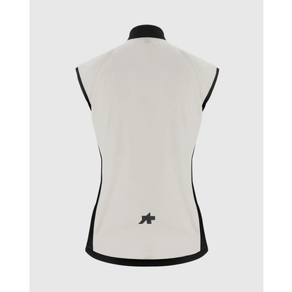 ASSOS UMA GT WIND S11 Naisten hihaton takki Almond Milk