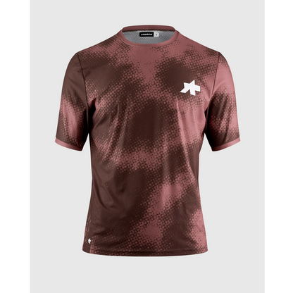 Maillot ASSOS TACTICA T5 MUD FLAGE Manga Corta Marrón