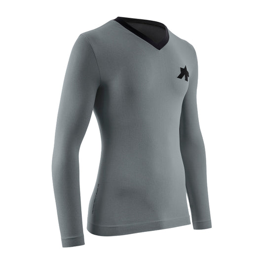 Maillot ASSOS TACTICA TECH T5 Manches Longues Gris