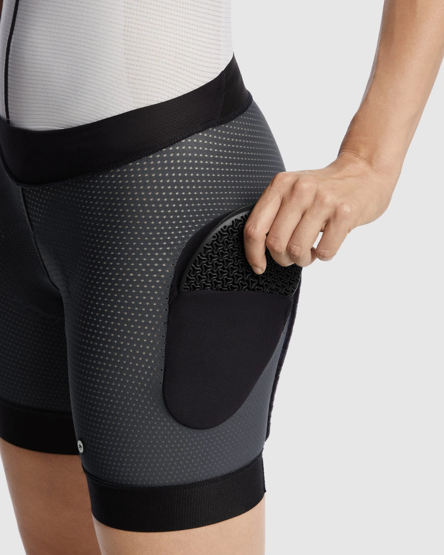 ASSOS TRAIL TACTICA HP T3 Kort til kvinder Grå