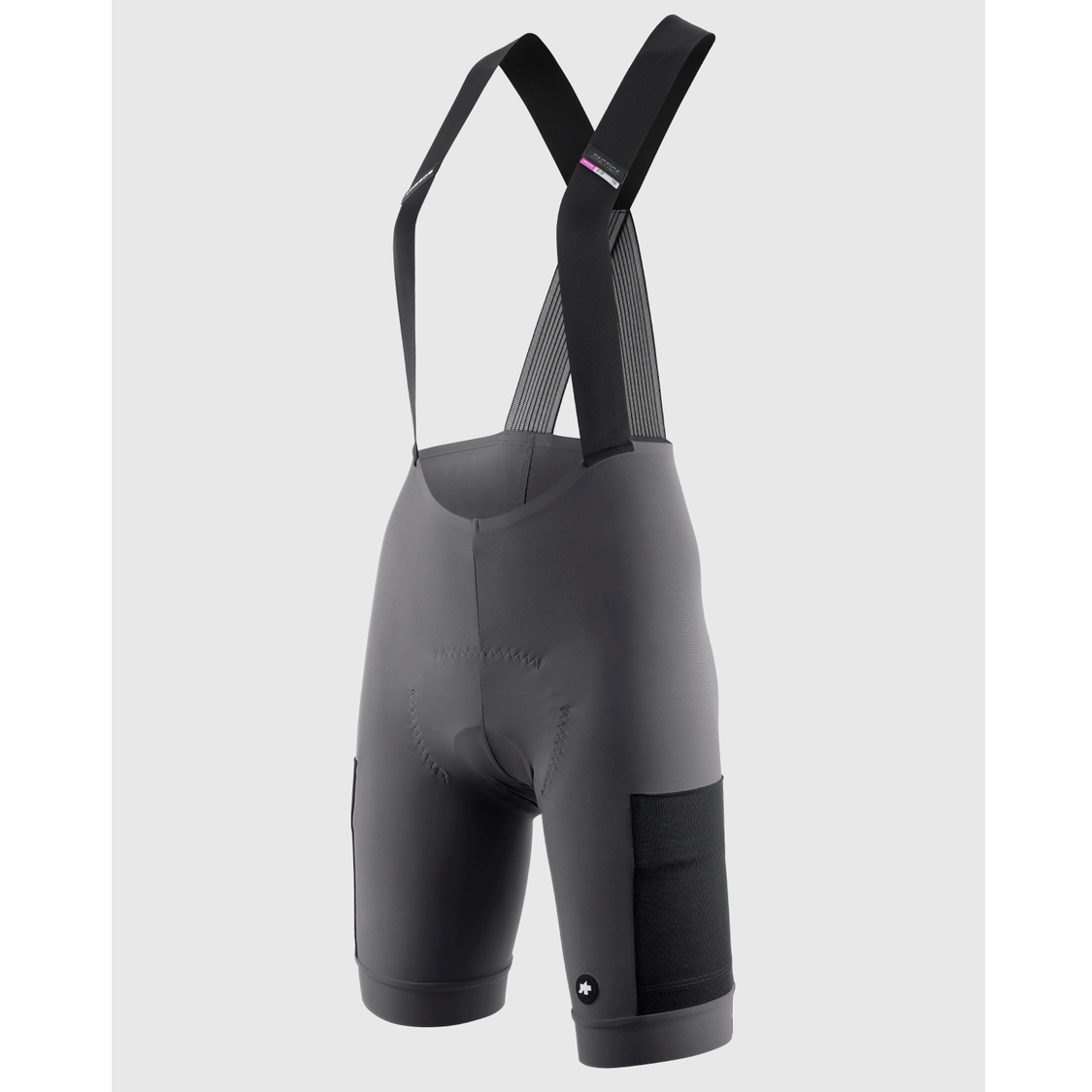 Cuissard Court à Bretelles ASSOS TACTICA KIESKAFER T5 GRAVEL Femme Gris