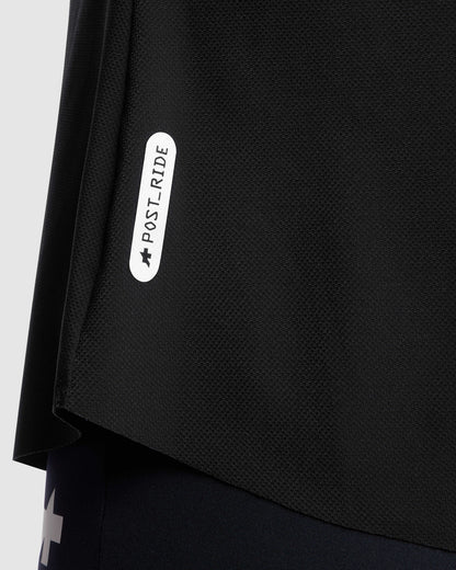 Maillot ASSOS TACTICA POST RIDE T5 Manga Corta Mujer Negro