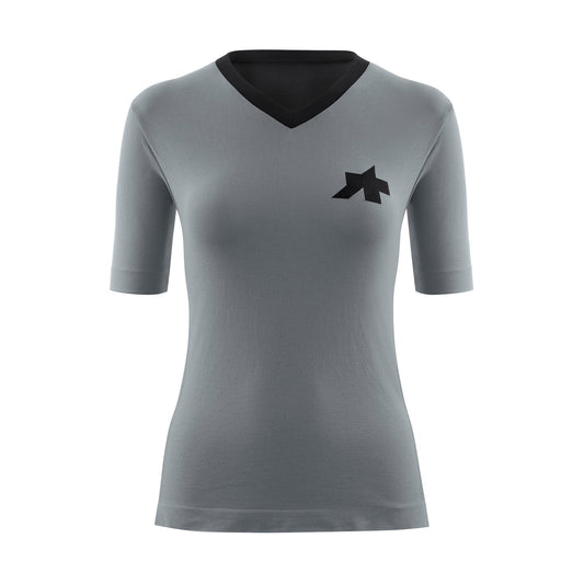 Maillot ASSOS TACTICA TECH T5 Manches Courtes Femme Gris