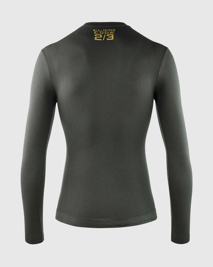 ASSOS SPRING FALL P1 Lange Mouwen Ondergoed Grijs