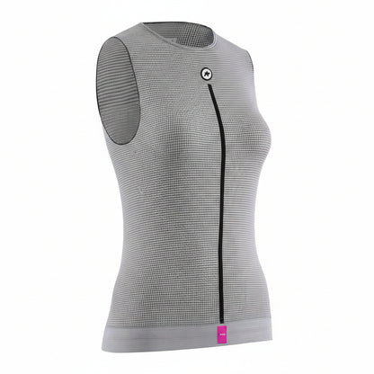 ASSOS NS SKIN LAYER P1 Ærmeløs Undertrøje Dame Grå