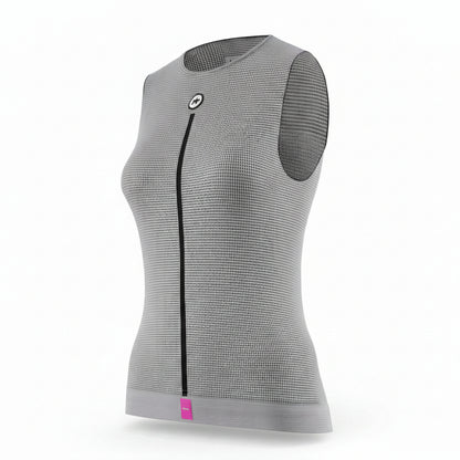ASSOS NS SKIN LAYER P1 Ærmeløs Undertrøje Dame Grå