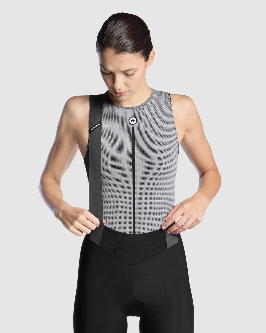 ASSOS NS SKIN LAYER P1 ærmeløs undertøj til kvinder, grå