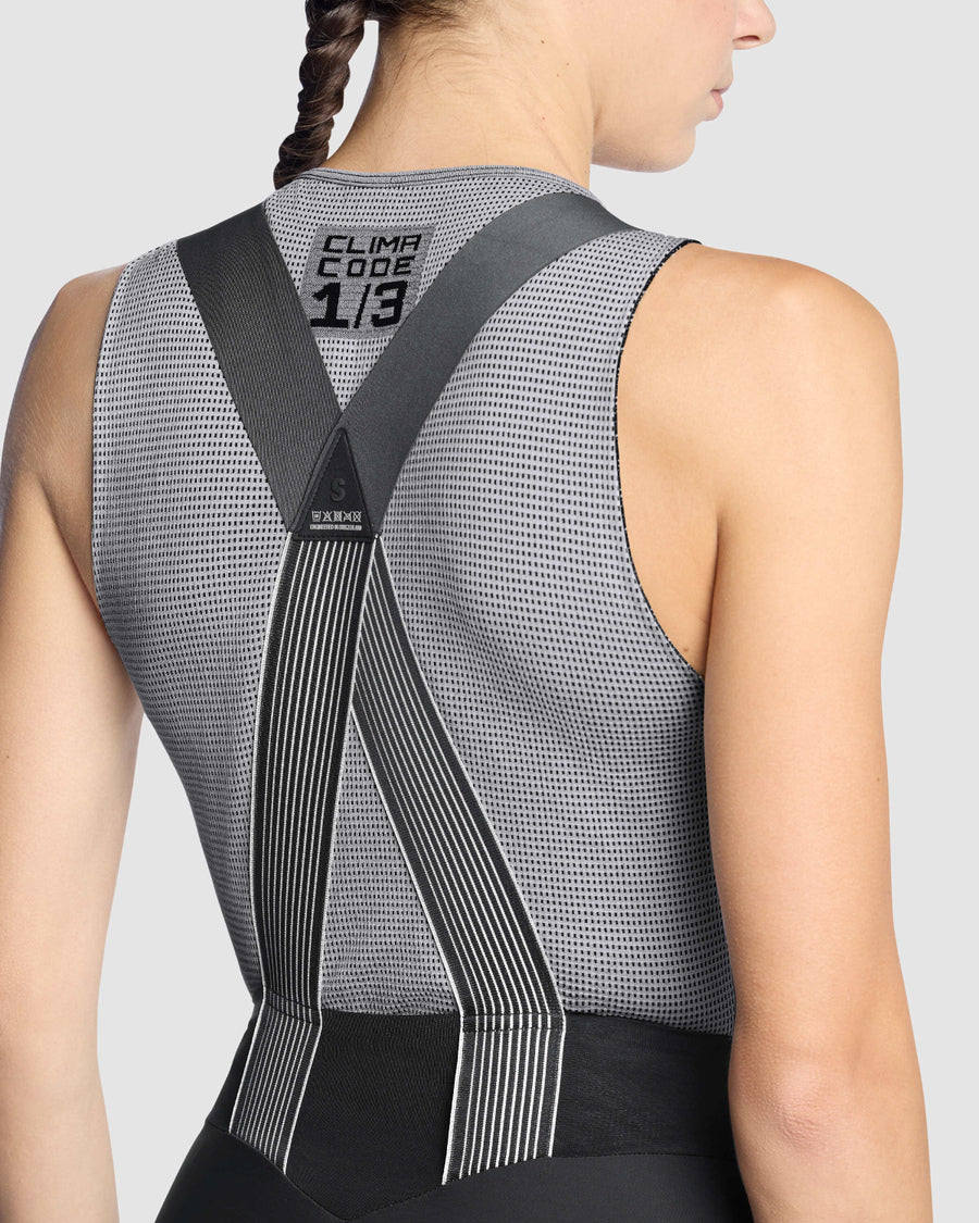 ASSOS NS SKIN LAYER P1 ærmeløs undertøj til kvinder, grå