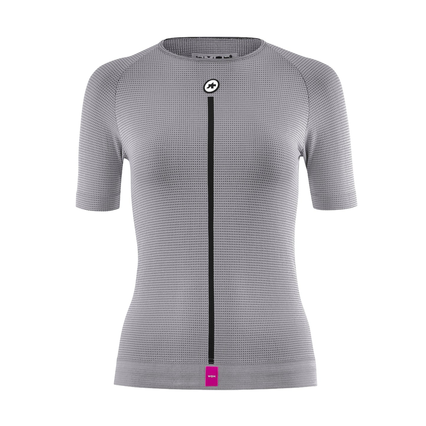 Intimo ASSOS NS SKIN LAYER P1 a maniche corte da donna, grigio