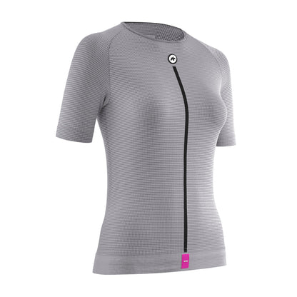 Spodní Vrstva ASSOS NS SKIN LAYER P1 Krátkým Rukávem Dámská Šedá
