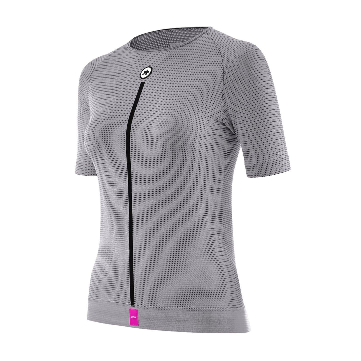Intimo ASSOS NS SKIN LAYER P1 a maniche corte da donna, grigio